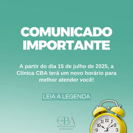 COMUNICADO IMPORTANTE!!!