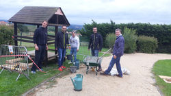 Travaux du parc