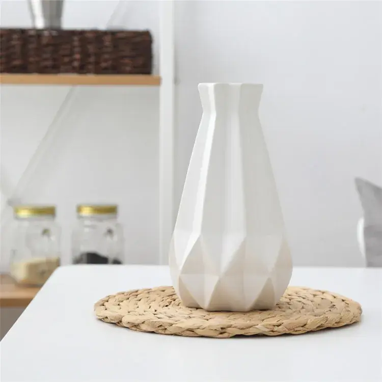 Thumbnail: Nordic Porcelain Matte Ceramic Vase | Modern Sculptural Decor