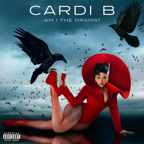 Album cover for Cardi B's AM I THE DRAMA