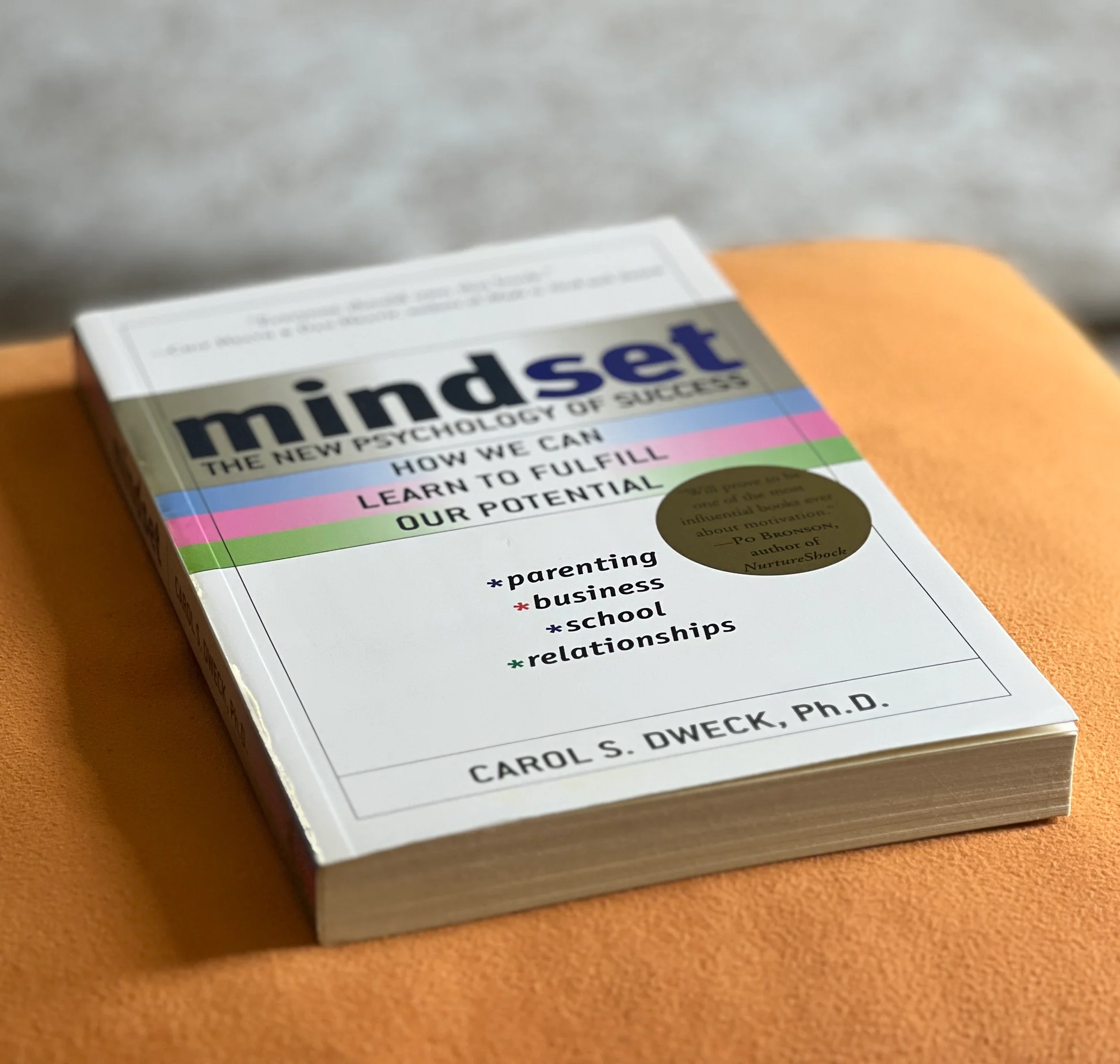 Carol Dweck's book 'Mindset: The New Psychology of Success'