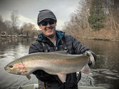 Back-Trolling Plugs for Winter Steelhead