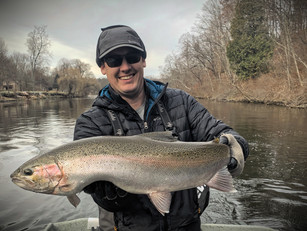 Back-Trolling Plugs for Winter Steelhead