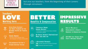 WHY TEACH in GCPS?.... TEACHER "BENEFITS"