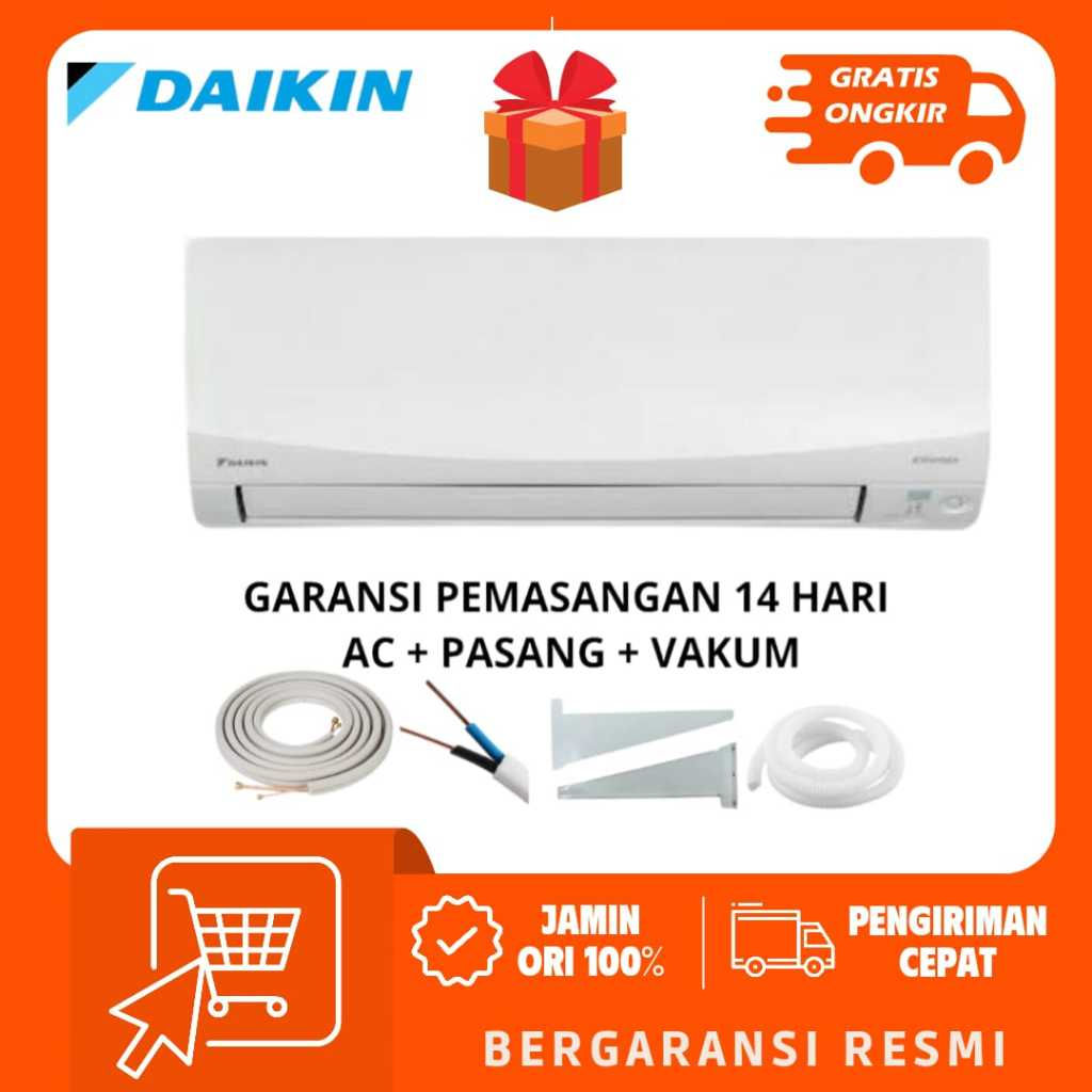 DAIKIN ac FTC15YV AC Std 1/2PK R32 PK + Pasang Standar 15YV