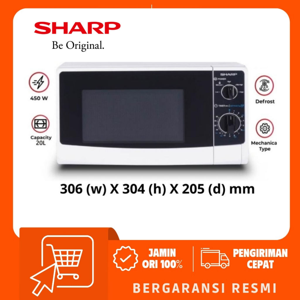 SHARP MICROWAVE R220MAWH / R220MA-WH - (20 LITER)