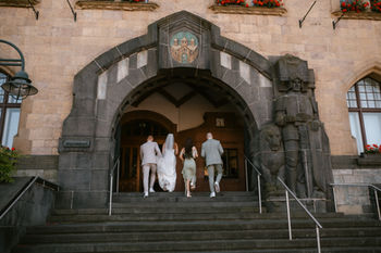 Hochzeit im Standesamt des Rathaus Recklinghausen - Innenbereich