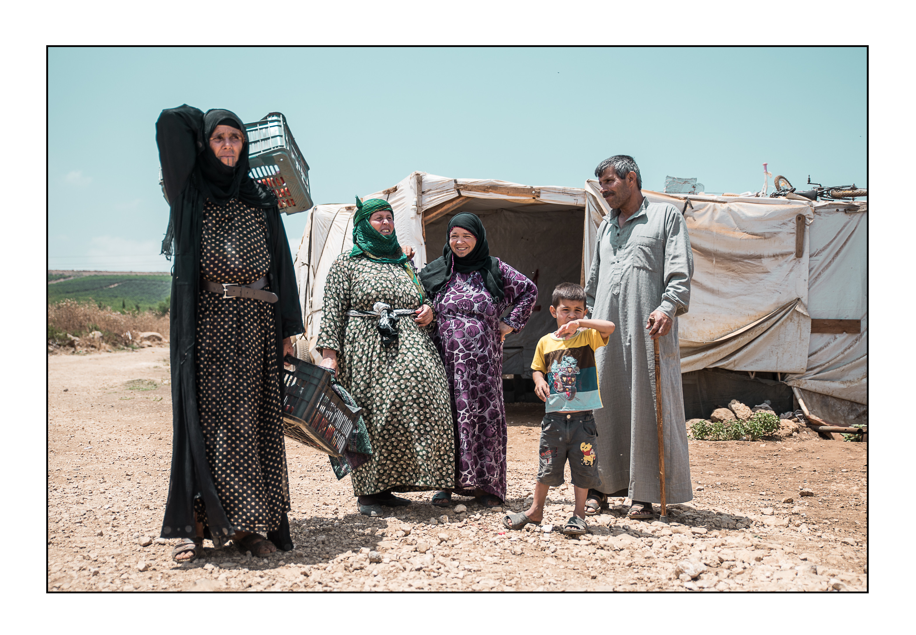 Print "The Syrian family"