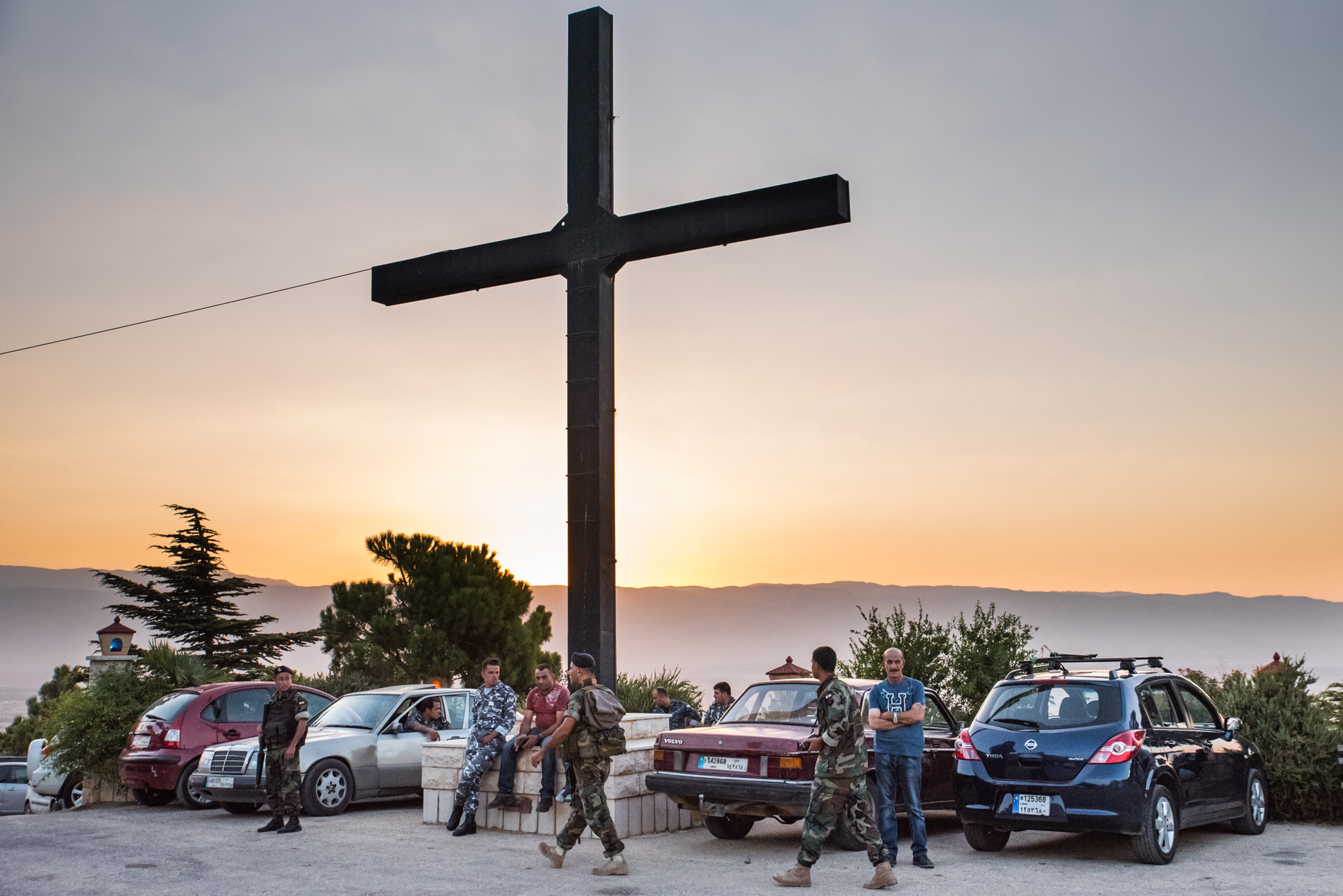 Print "The cross"
