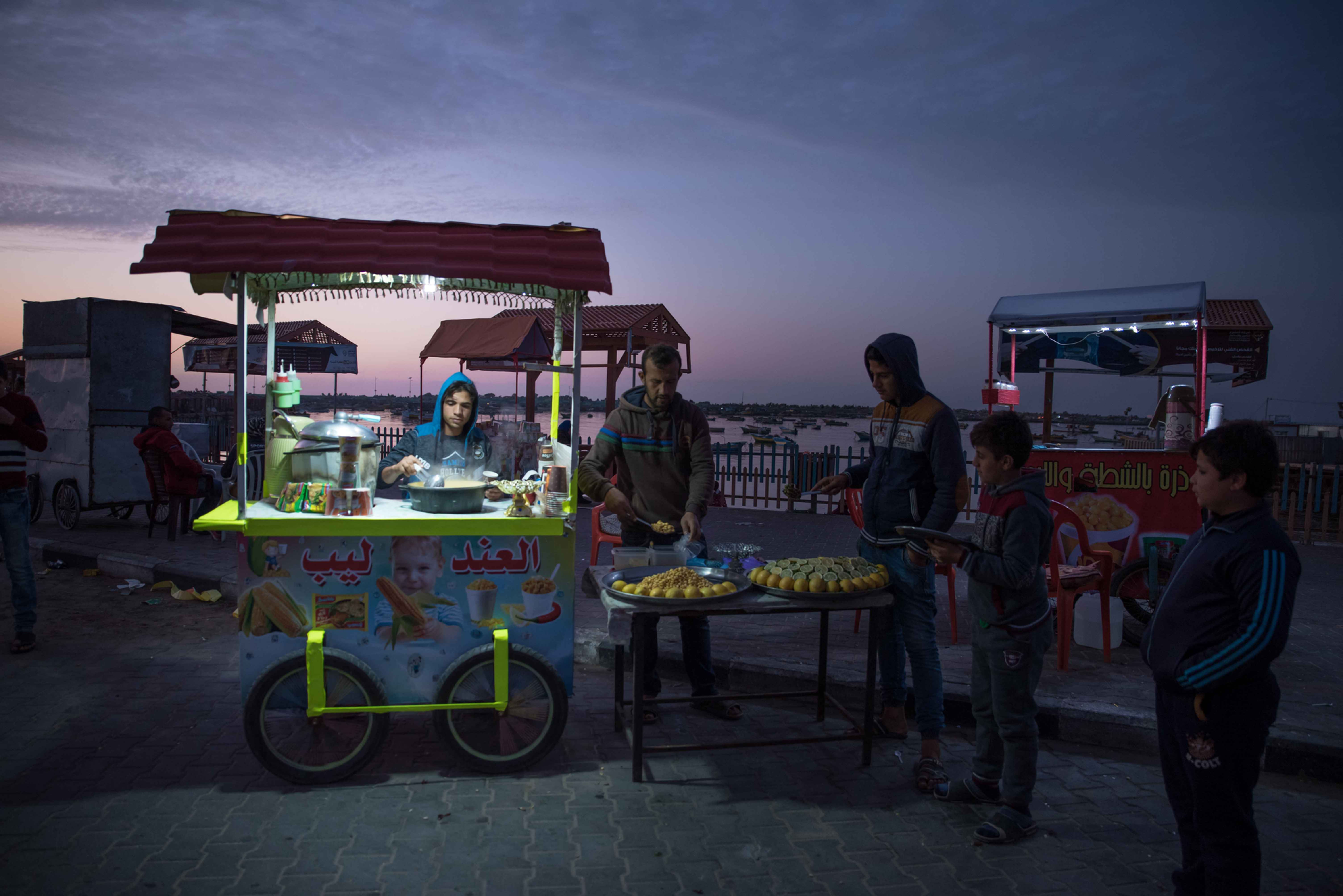 Gaza at dawn, 2018