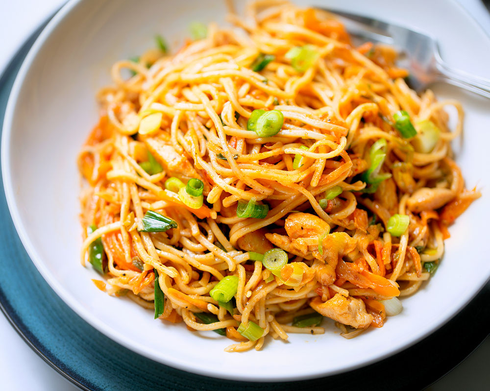 Chicken Stir Fry With Noodles Recipe