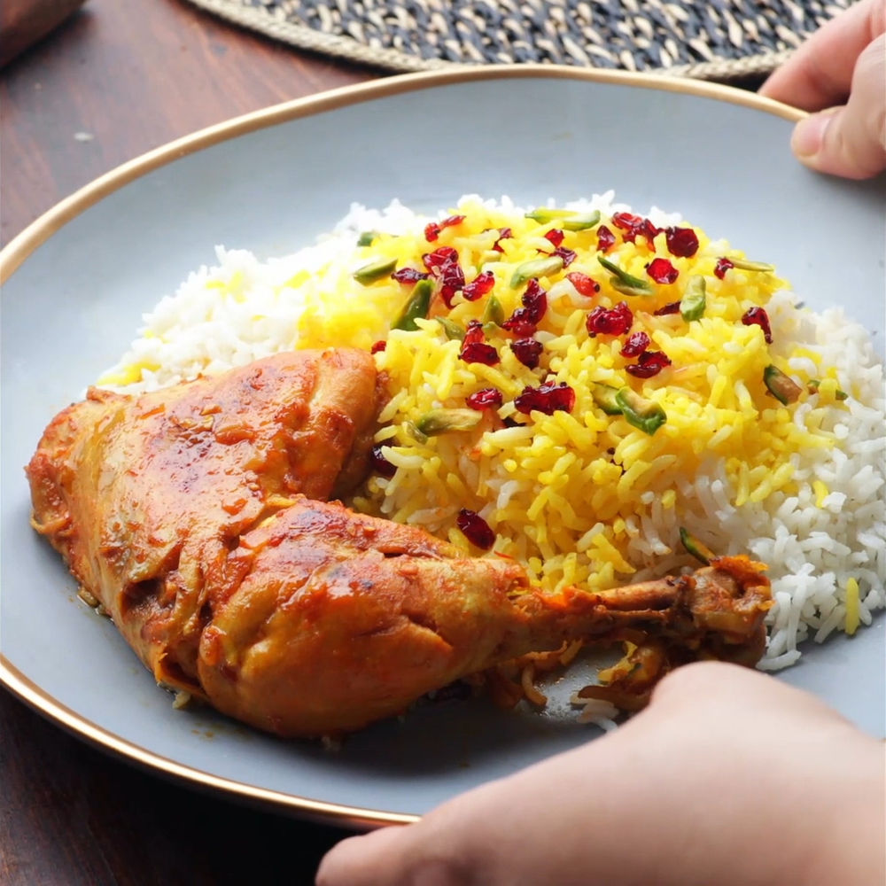 Persian Chicken Rice