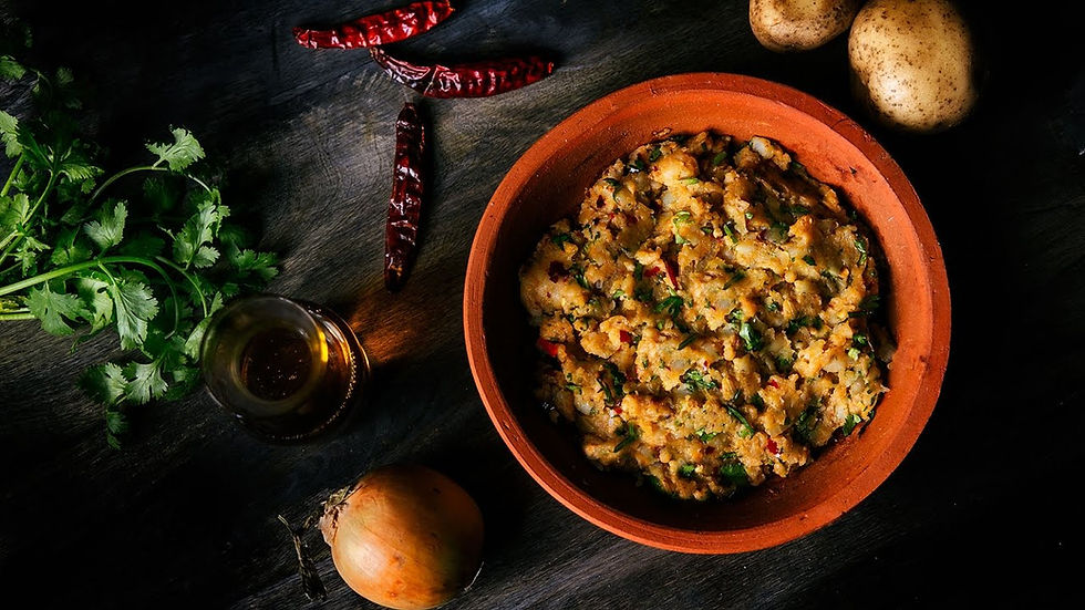 Aloo bhorta
