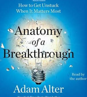 Kelly's Book Log: Anatomy of a Breakthrough by Adam Alter