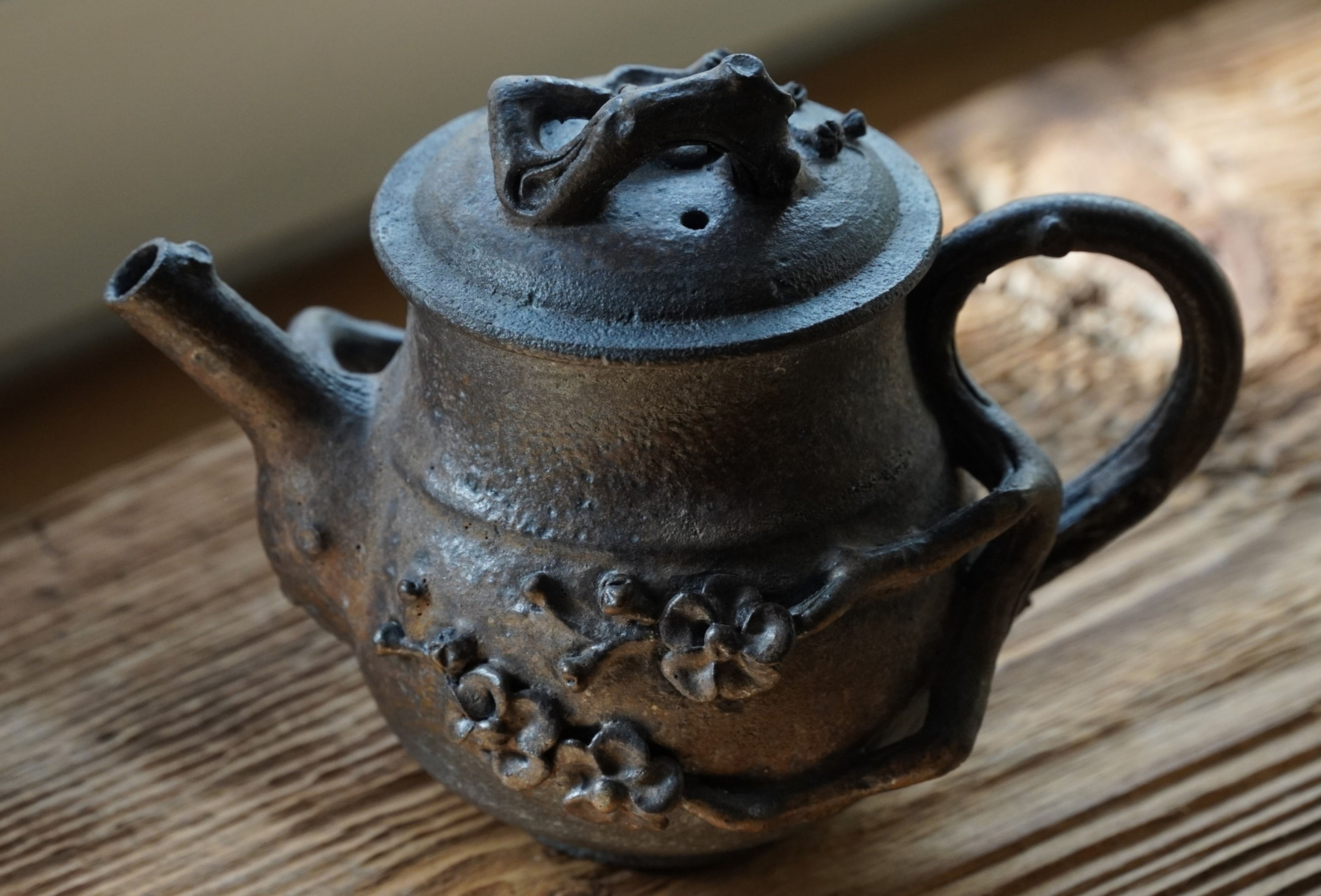 Rock Ore Fully Handmade Teapot/ Artist Designed