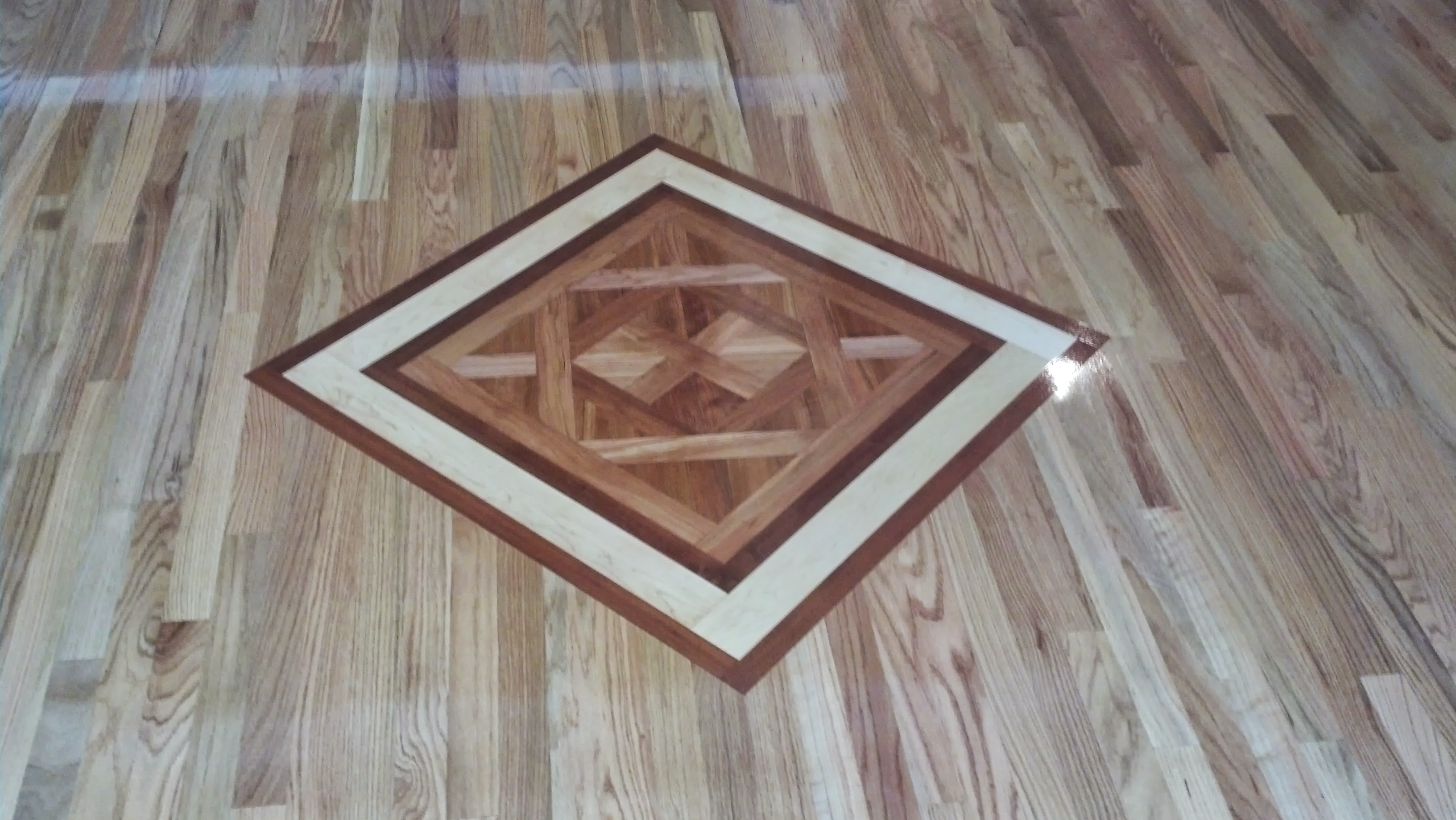 Wood Medallion Inlay
