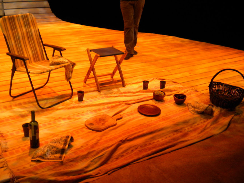 Set props, Beauty of the Father, GALA Theatre 2009