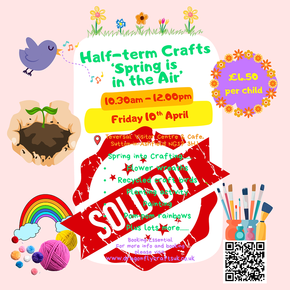 Half-term Crafts - 'Spring is in the Air'