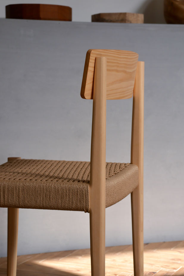 ヒノキの椅子Flat Chair NB11