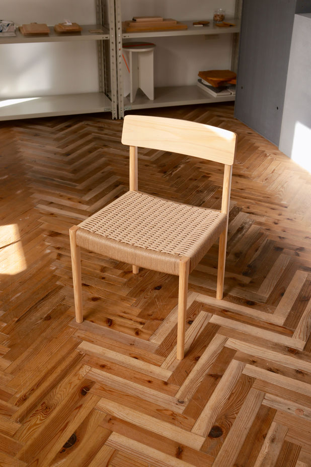 ヒノキの椅子Flat Chair NB11