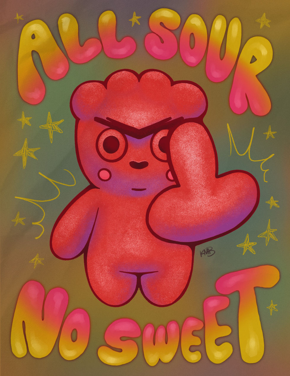 All sour, no sweet