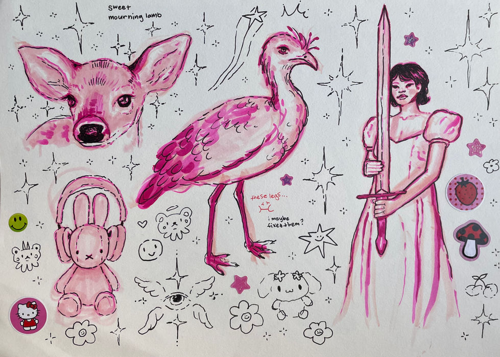 sketchbook page