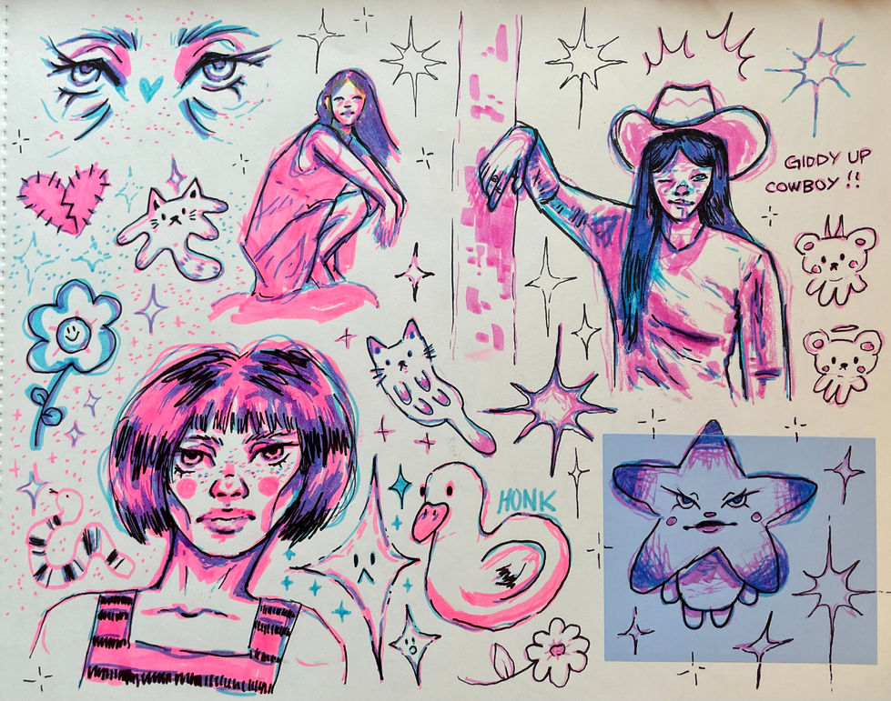 sketchbook page