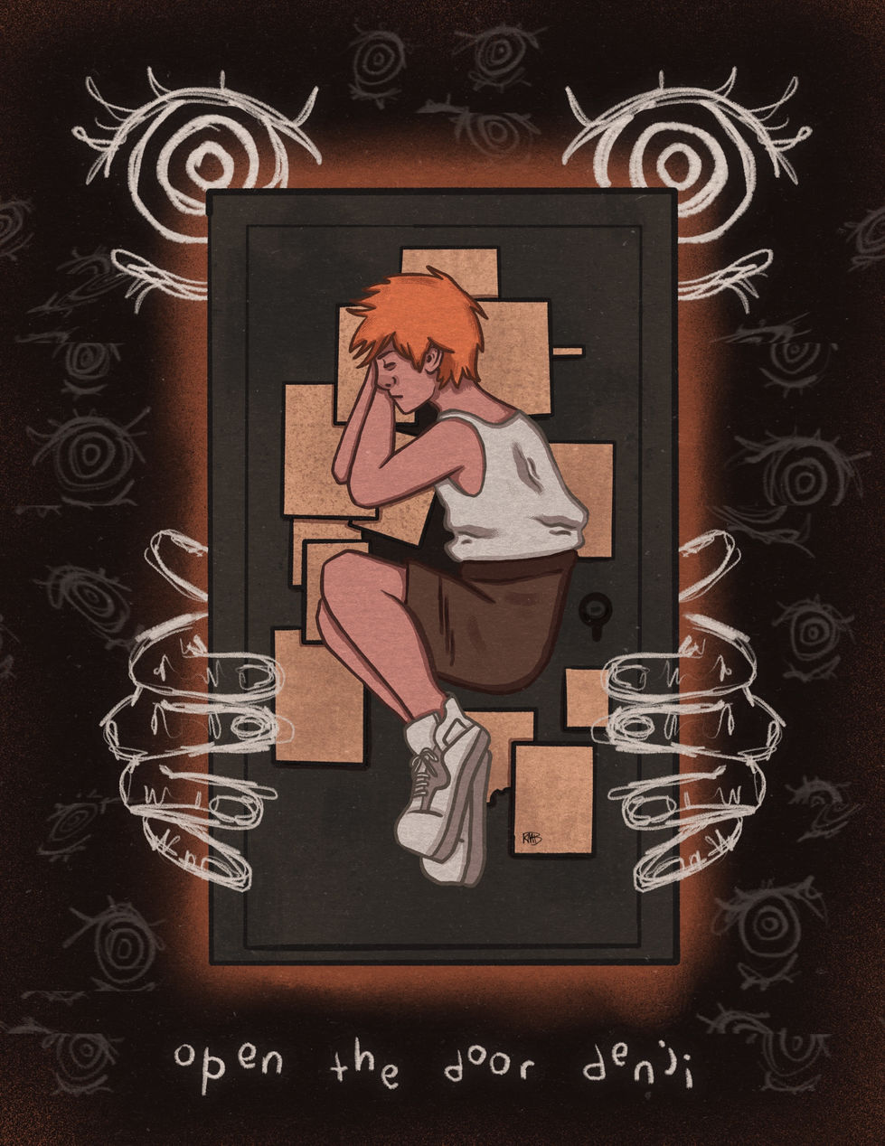 open the door denji