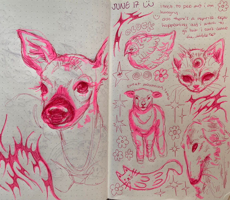 sketchbook page