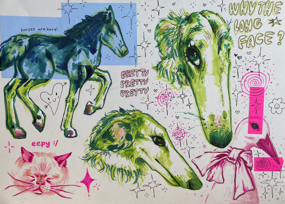 sketchbook page