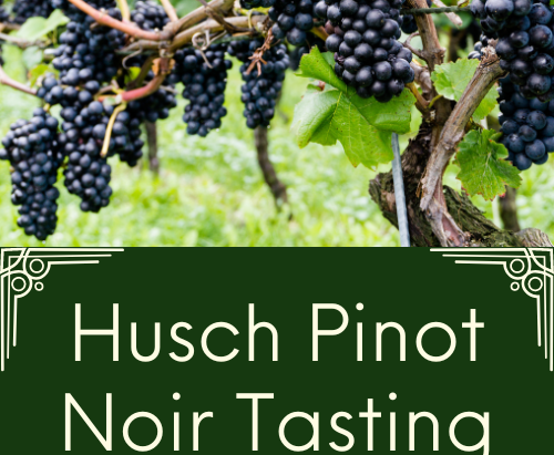 July 2022 Wine Tasting - Husch Pinot Noir 