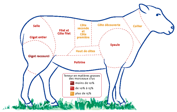 colis de viande agneau des prés