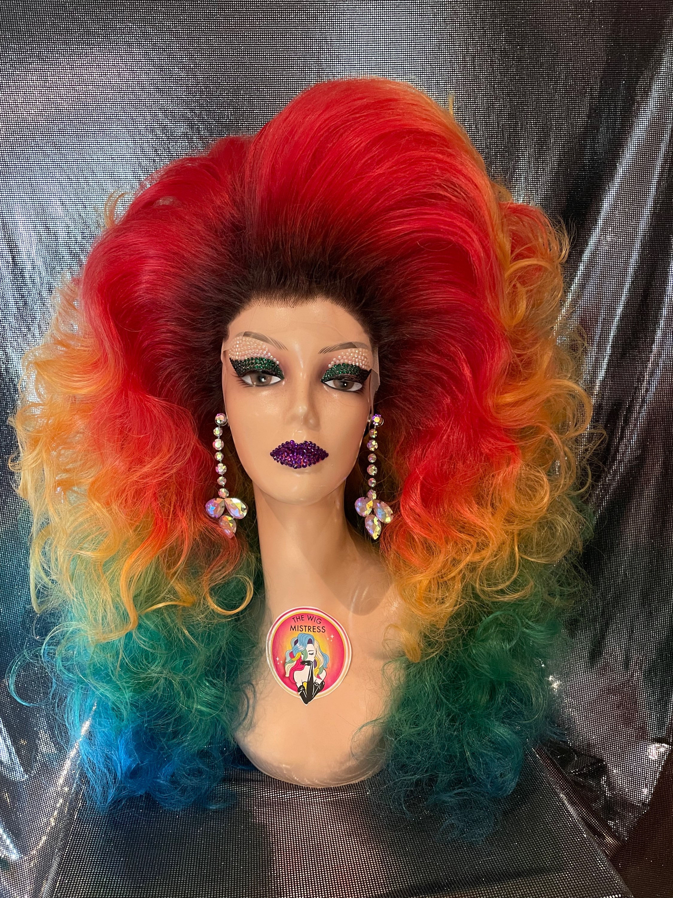 Pride double wig 