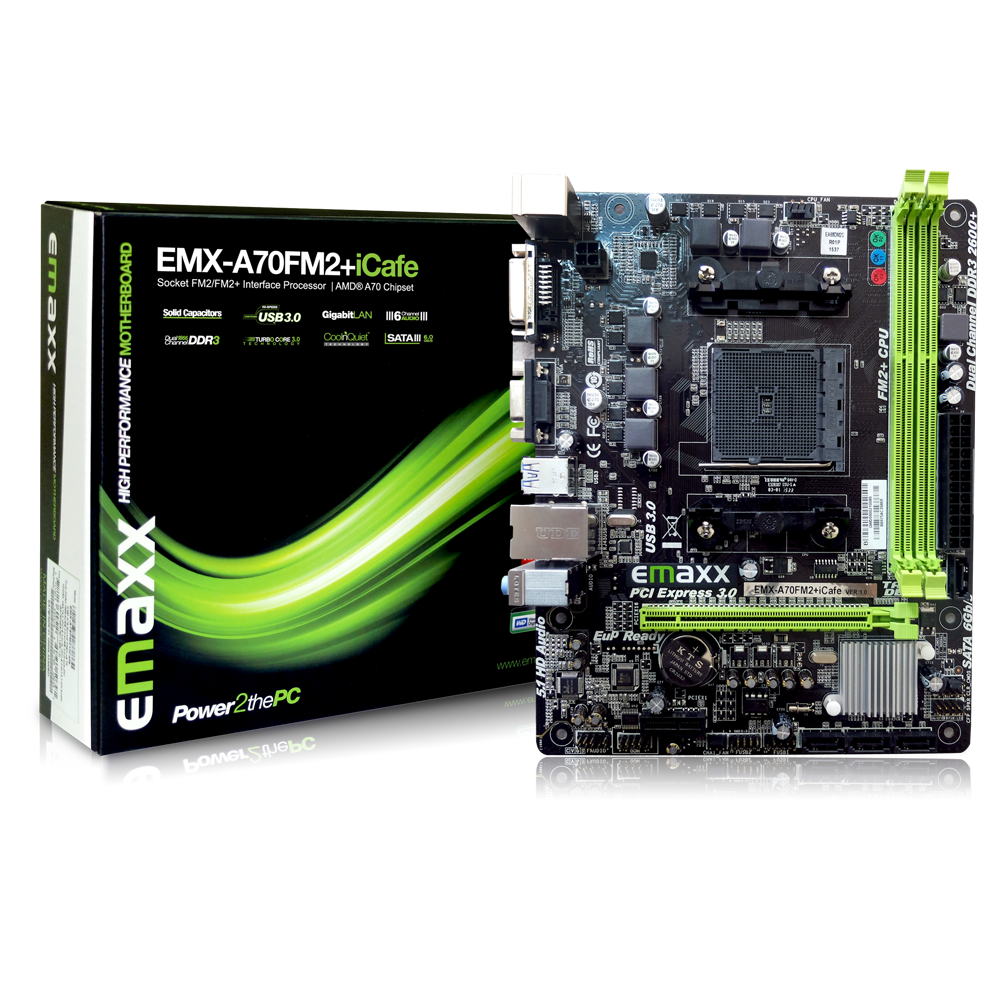 Emaxx A70 - Fm2 + iCafe