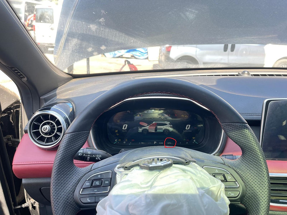 MG HS GÖSTERGE PANELİ 1.5 BENZİNLİ 2023 MODEL