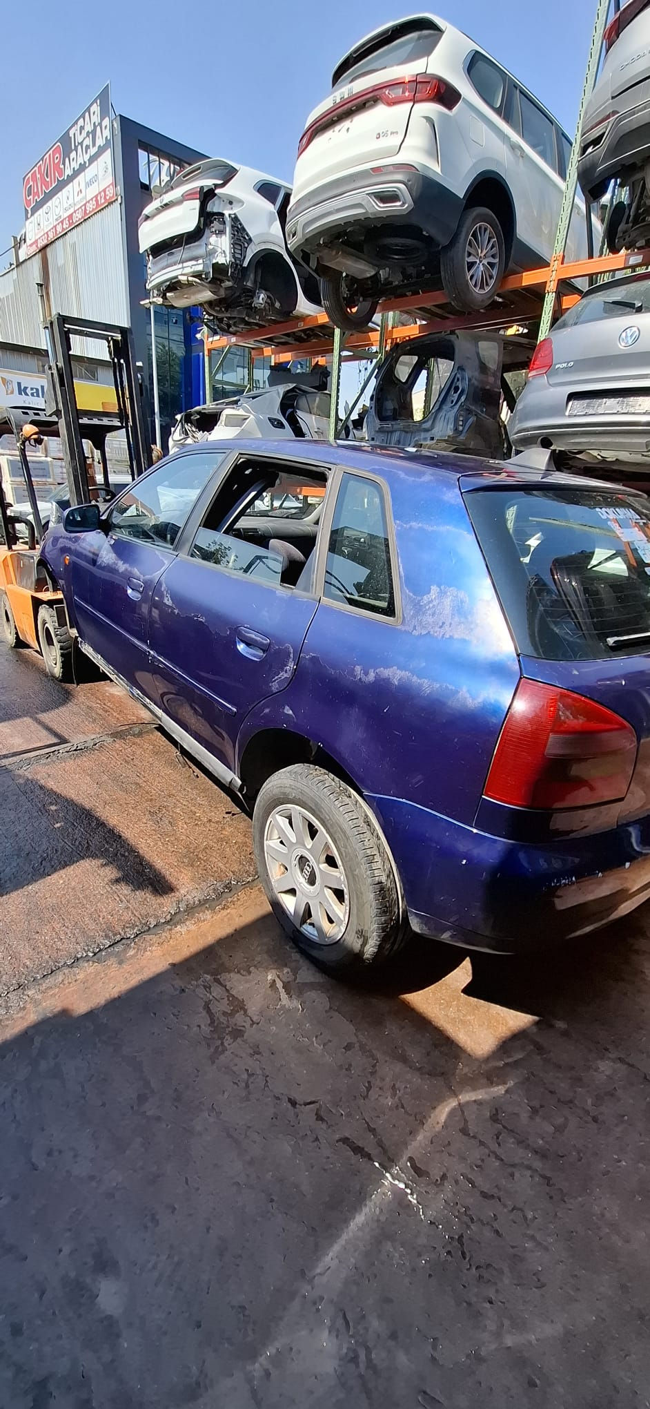 AUDİ A3 El freni mekanizması