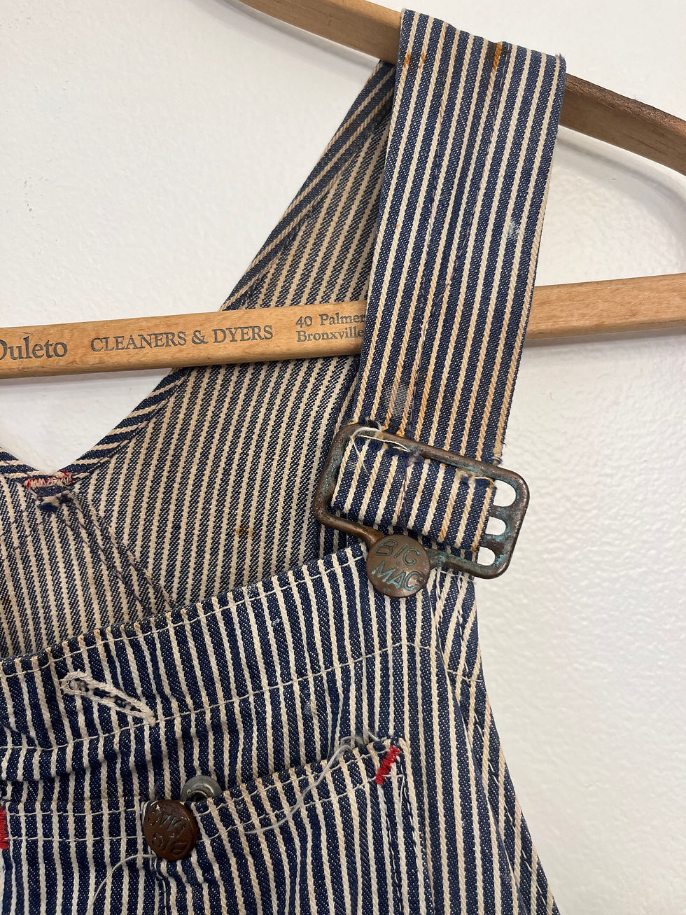 Thumbnail: 1970s HICKORY STRIPED BIG MAC OVERALLS