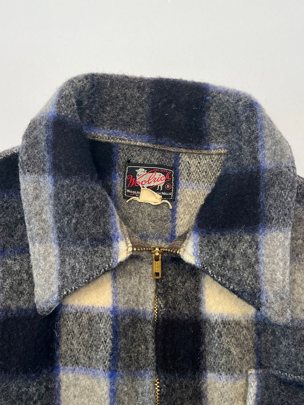 Thumbnail: 1940s WOOLRICH WOOL ZIP UP JACKET