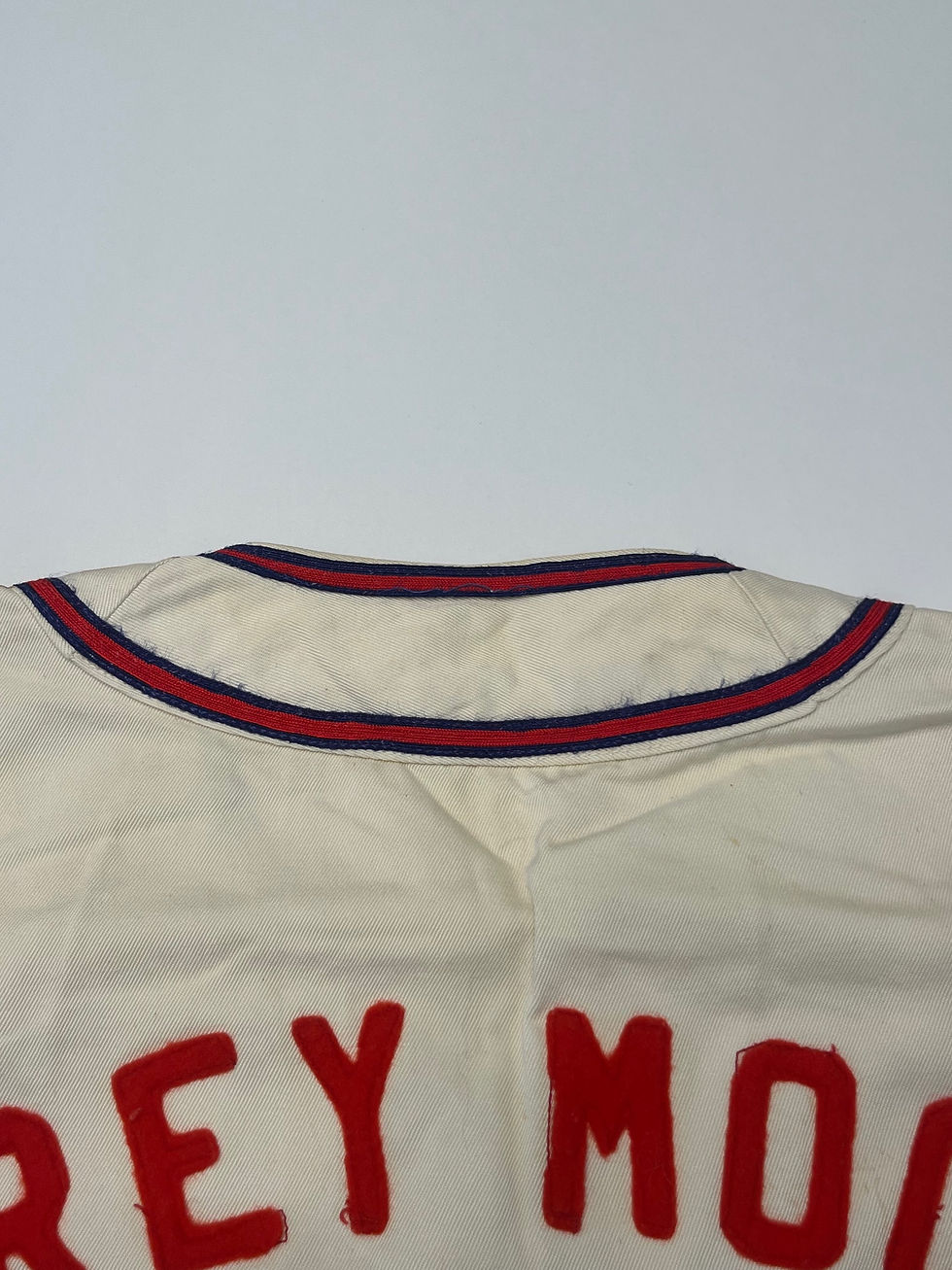 Thumbnail: 1940s FELT LETTER XL GAME WORN BASEBALL JERSEY 