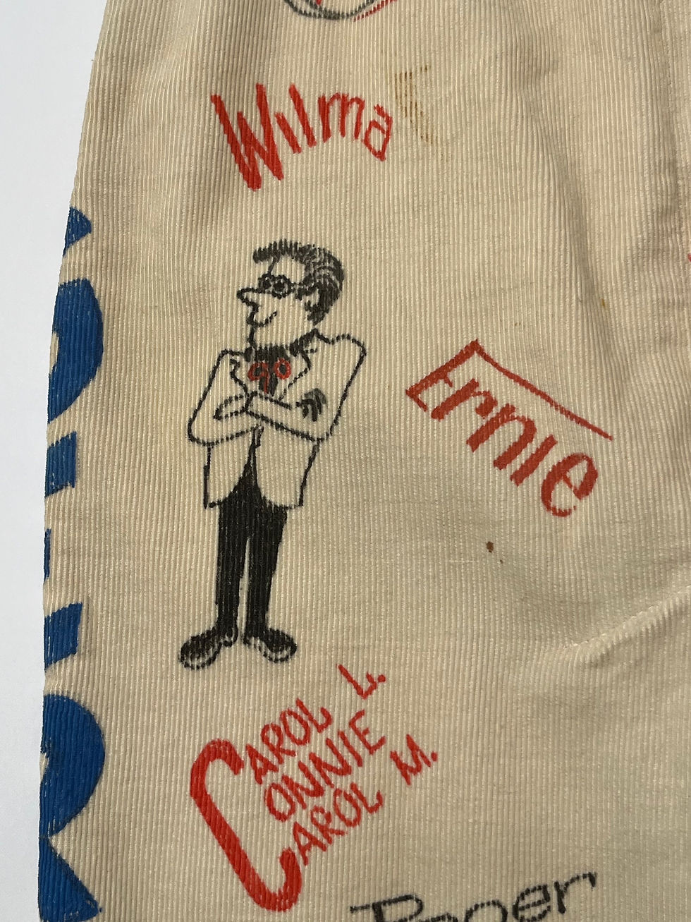 Thumbnail: SOLD! 1963 CENTRAL HIGH SCHOOL SENIOR CORDS SKIRT
