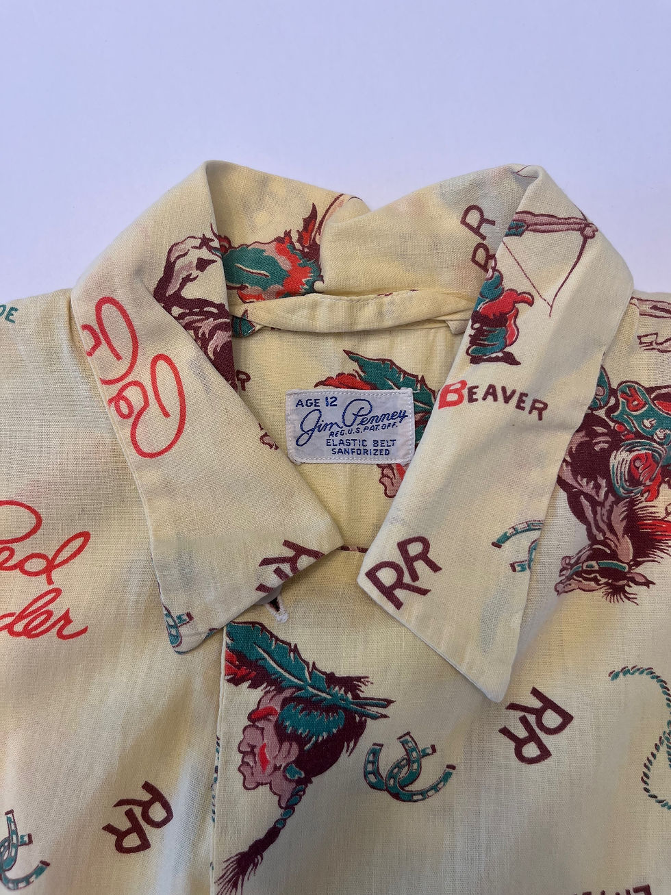 Thumbnail: 1940s RED RYDER PAJAMA SET