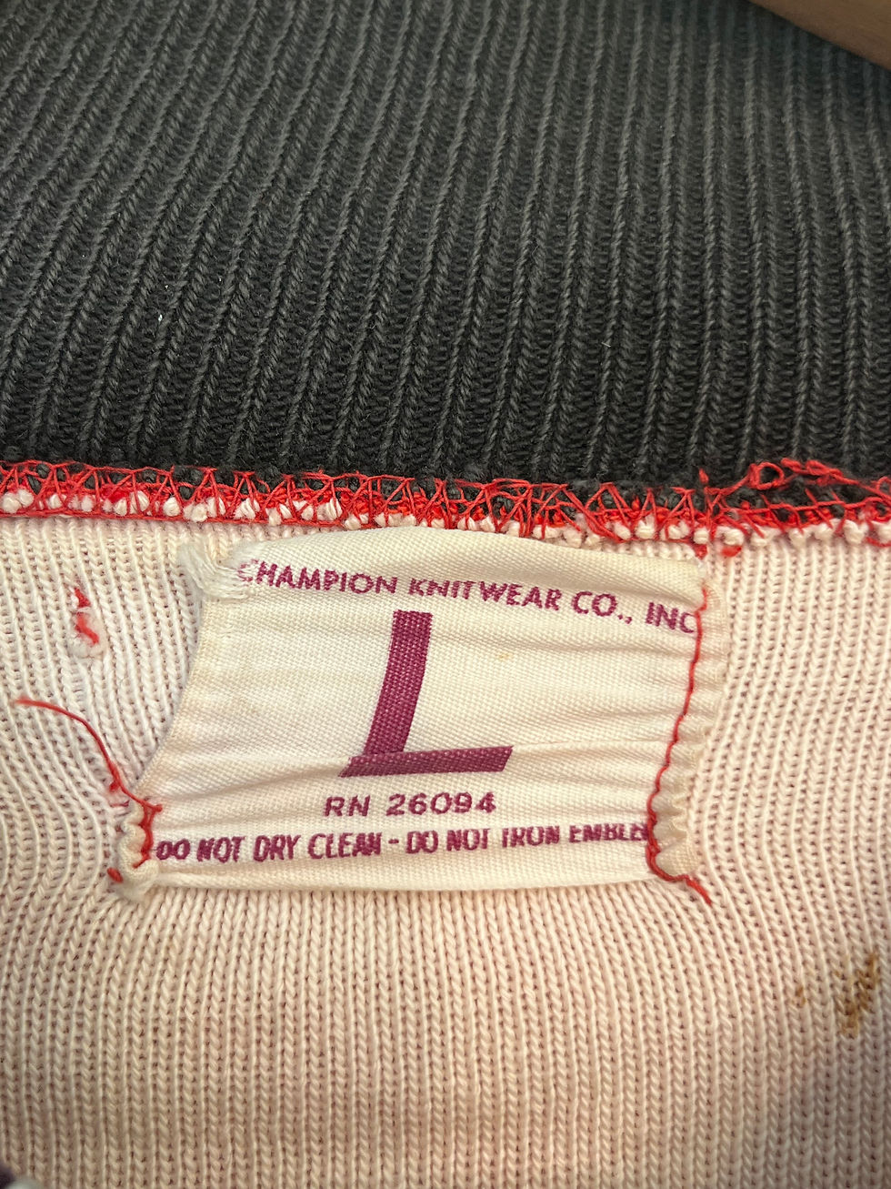 Thumbnail: 1960s CHAMPION ST. JOSEPH WARM UP JACKET 