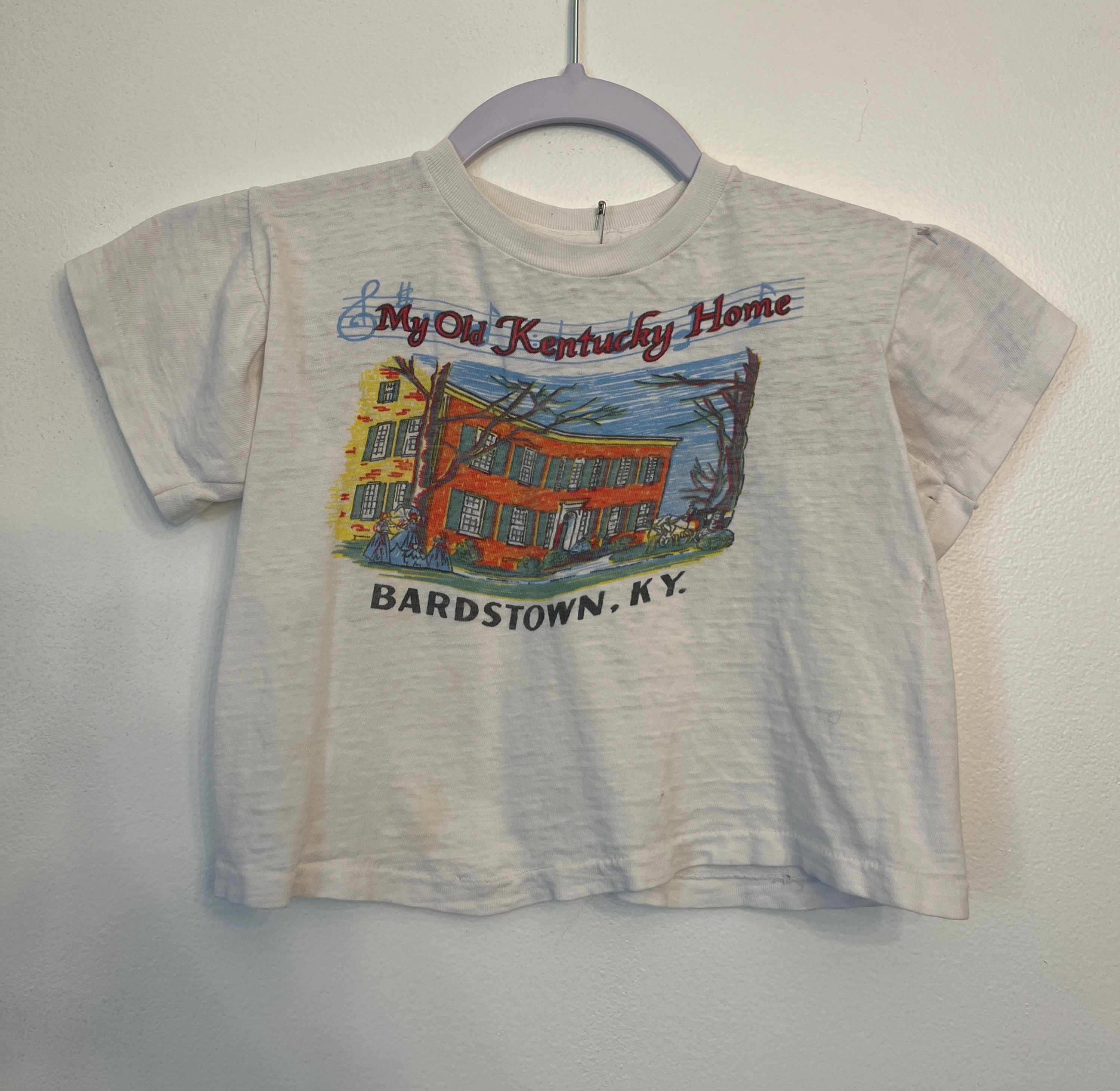 1950s KENTUCKY SOUVENIR TEE SHIRT