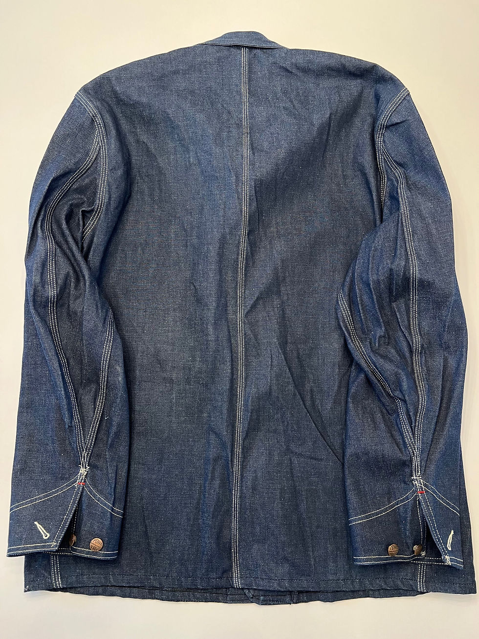 Thumbnail: 1950s MONTGOMERY WARD POWR-HOUSE NOS DENIM CHORE COAT