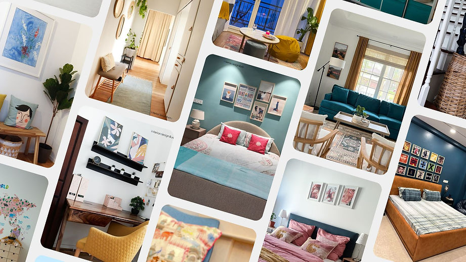 Residence & apartment interior ideas