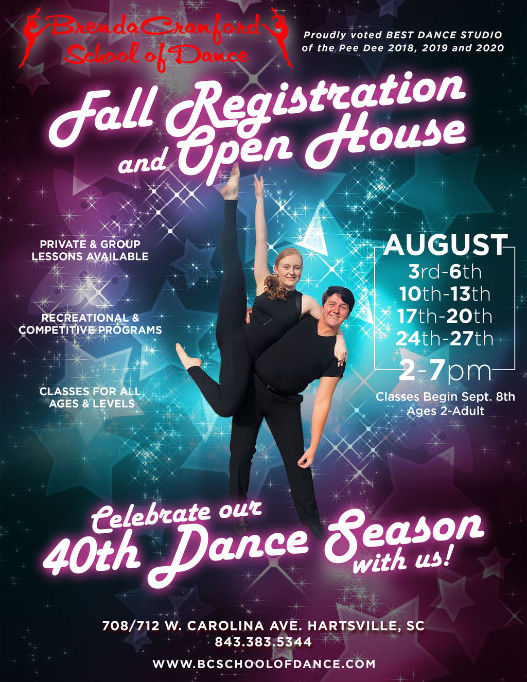 dance studio programs on Brenda Cranford School Of Dance Dance Instruction Hartsville Sc