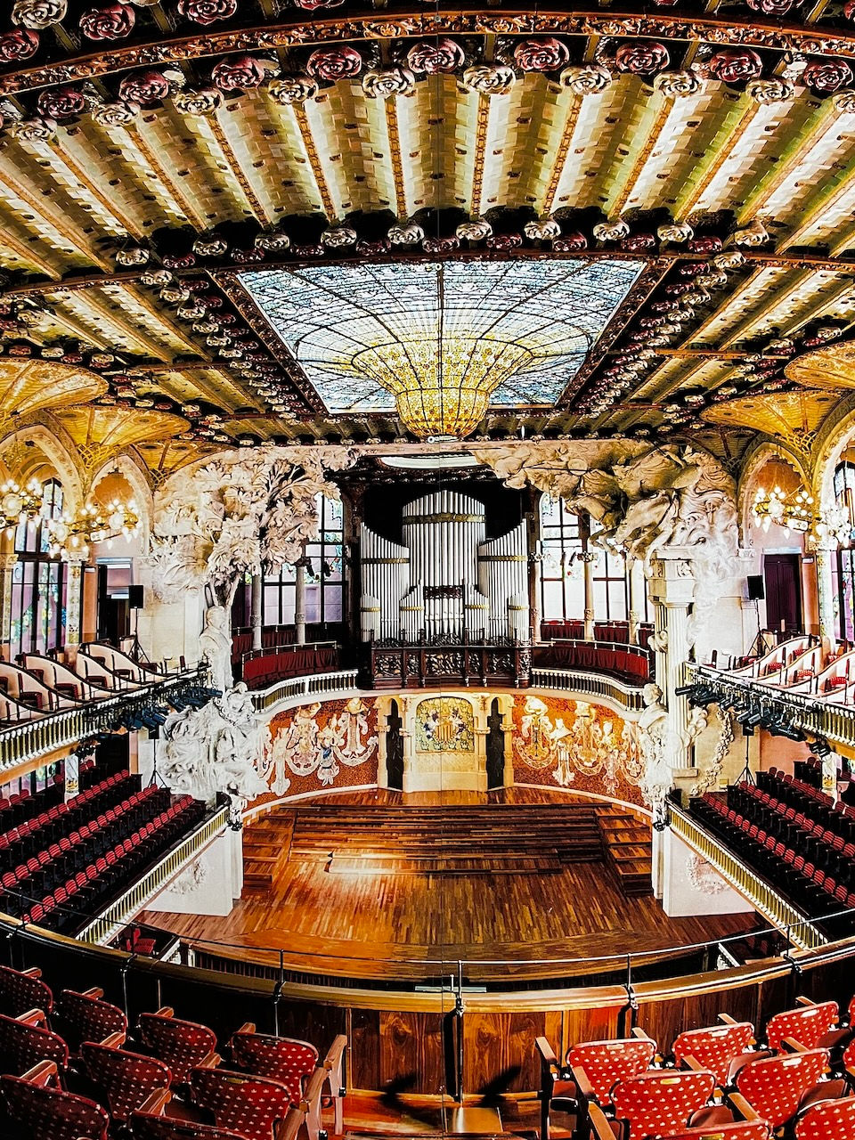 A UNESCO World Heritage-listed concert hall, the Palau de la Música is exceptional Art Nouveau; A Local's Guide to Exploring Barcelona: The Perfect Itinerary of the Top Things to See and Do by Area
