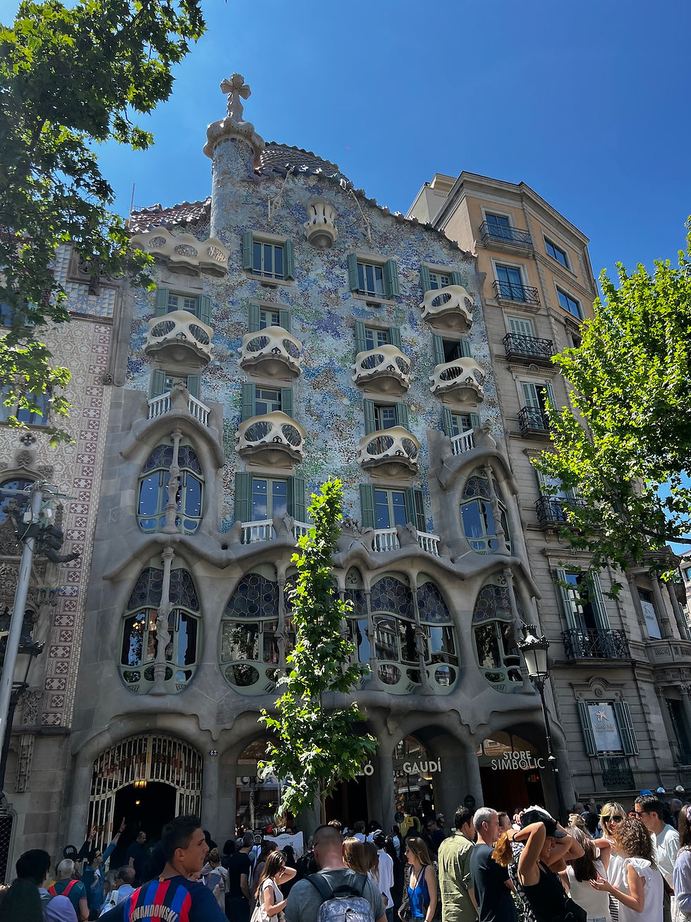 Casa Batlló is Barcelona's most enjoyed Gaudí designed house; A Local's Guide to Exploring Barcelona: The Perfect Itinerary of the Top Things to See and Do by Area