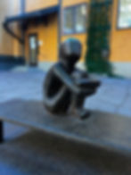 Iron Boy in Stockholm, Sweden; Bubbly Tourist perfect 2- 3 day itinerary of Stockholm