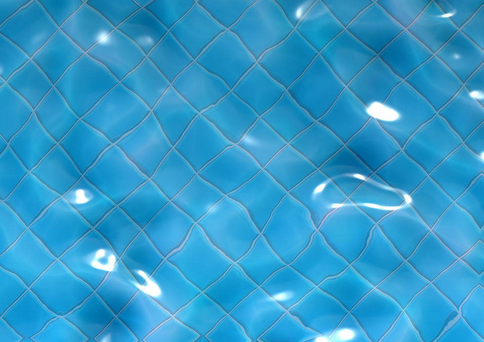 Azulejos azules para piscina